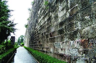　　東水關(guān)處的城墻。資料圖片