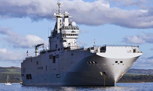 俄羅斯向法國購買西北風(fēng)級(jí)兩棲攻擊艦。