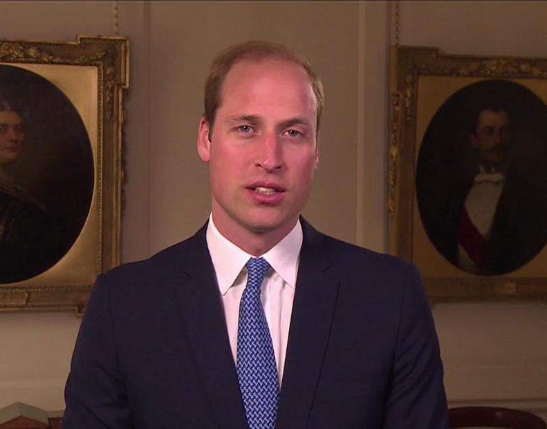 威廉王子新春拜年！