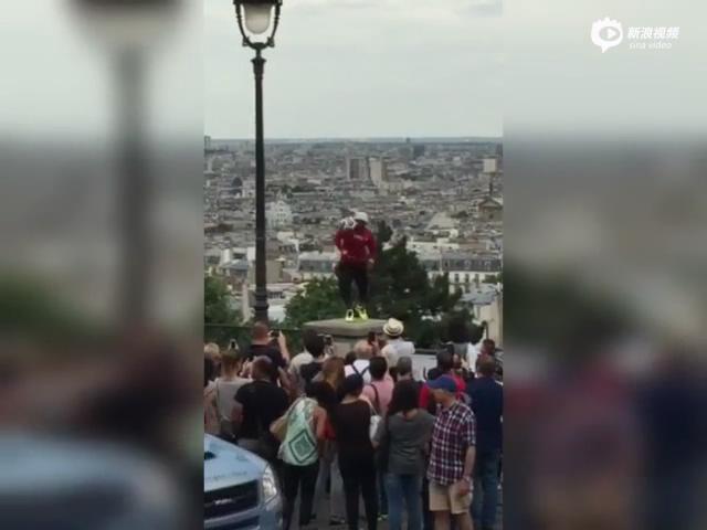 牛！黑人小哥開(kāi)掛技能不斷