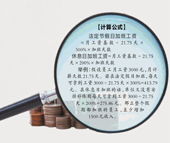 2014年五一加班工資怎么計(jì)算？