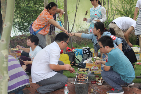 燒制開始嘍！