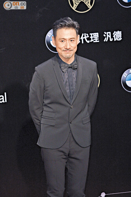 張學(xué)友排除萬難出席金曲獎(jiǎng)。