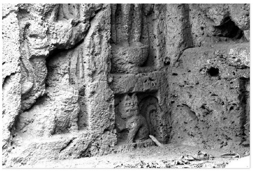 1600年前窟龕群現(xiàn)“招財貓”一只爪子向人招手（圖）