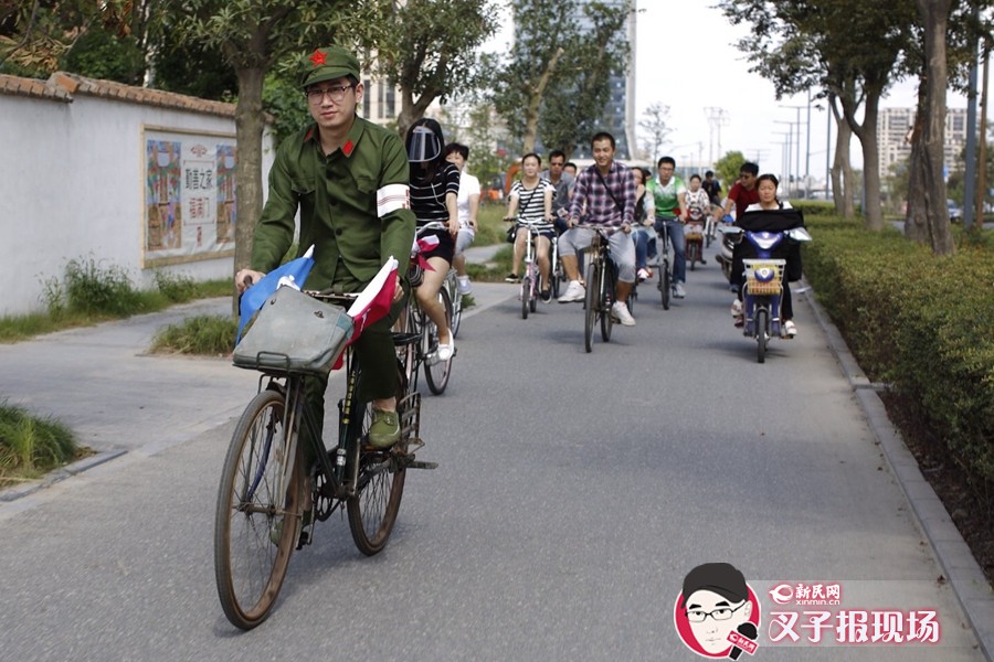 無車日復(fù)古慢騎行！懷舊style萌萌噠
